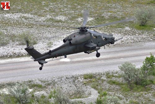 Hélicoptère A129 Mangusta de l'Aviazione Esercito Italian Army Aviation