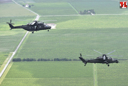 Hélicoptères NH90 et A129 Mangusta de l'Aviazione Esercito Italian Army Aviation