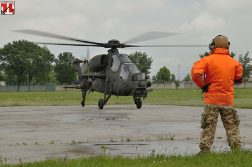 Hélicoptère A129 Mangusta de l'Aviazione Esercito Italian Army Aviation