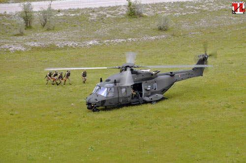 Hélicoptère NH90 de l'Aviazione Esercito Italian Army Aviation