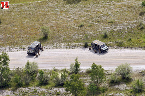 Evacuation médicale au combat avec l'ALAT italienne