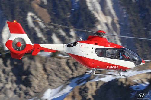 Hélicoptère EC135 F-GOPG de SAF HELICOPTERES