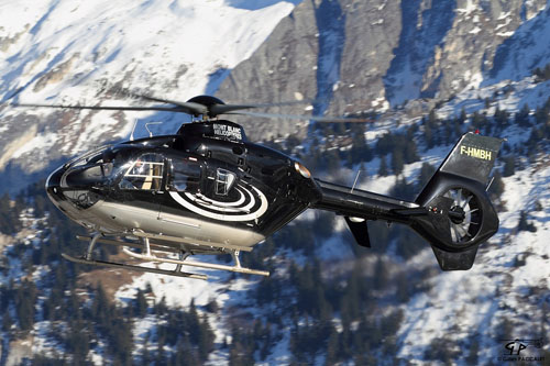 Hélicoptère EC135 F-HMBH de MONT BLANC HELICOPTERES