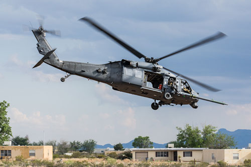 Hélicoptère MH60 Pavehawk de l'US Air Force