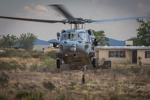 Hélicoptère MH60S de l'US Navy