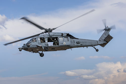 Hélicoptère MH60S de l'US Navy