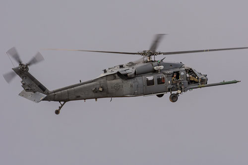 Hélicoptère MH60 Pavehawk de l'US Air Force