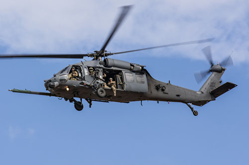 Hélicoptère MH60 Pavehawk de l'US Air Force