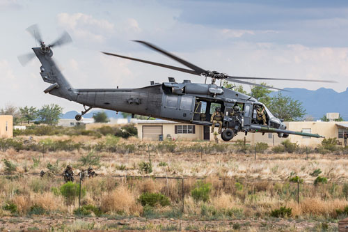 Hélicoptère MH60 Pavehawk de l'US Air Force