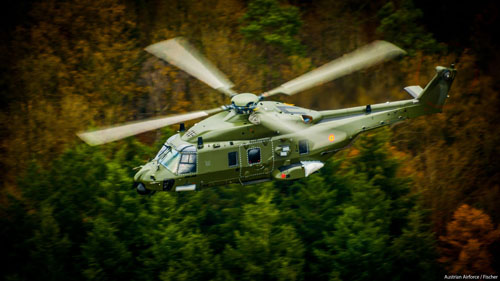 Hélicoptère NH90 Belgique