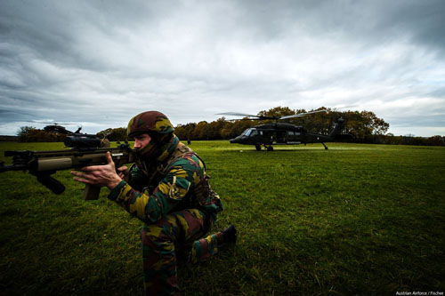 Hélicoptère UH60 Blackhawk Autriche