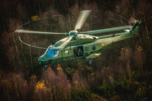 Hélicoptère NH90 Belgique