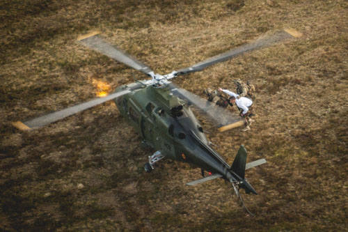 Hélicoptère A109 Belgique