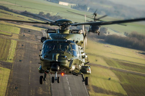 Hélicoptère NH90 Belgique