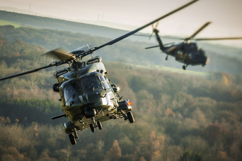 Hélicoptère NH90 Belgique