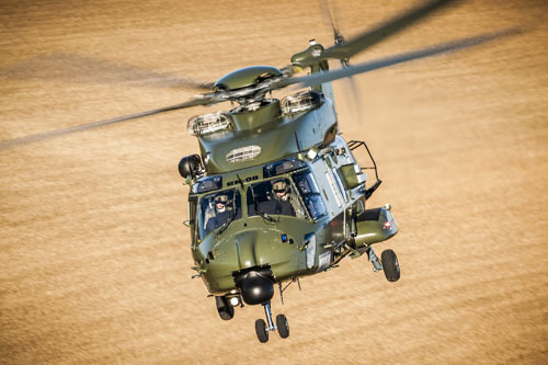 Hélicoptère NH90 Belgique