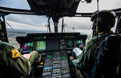 Hélicoptère NH90 Belgique