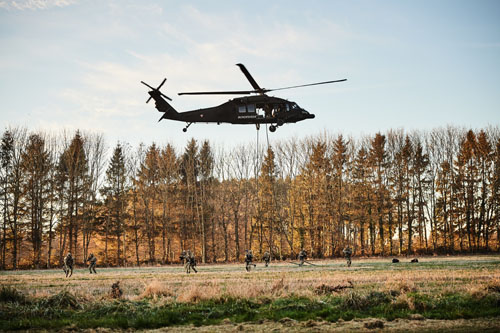 Hélicoptère UH60 Blackhawk Autriche