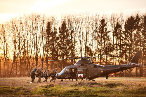 Hélicoptère A109 Belgique