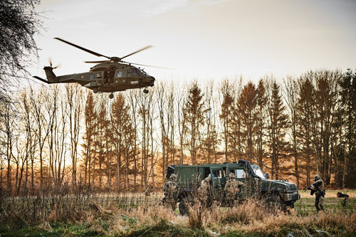 Hélicoptère NH90 Belgique