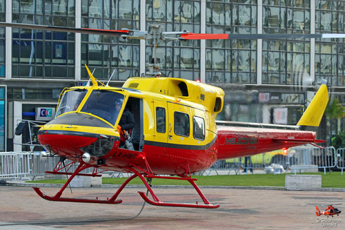 Hélicoptère Bell 212 LX-HMT d'HELICONIA