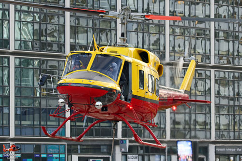 Hélicoptère Bell 212 LX-HMT d'HELICONIA