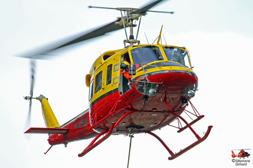 Hélicoptère Bell 212 LX-HMT d'HELICONIA