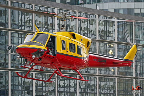 Hélicoptère Bell 212 LX-HMT d'HELICONIA