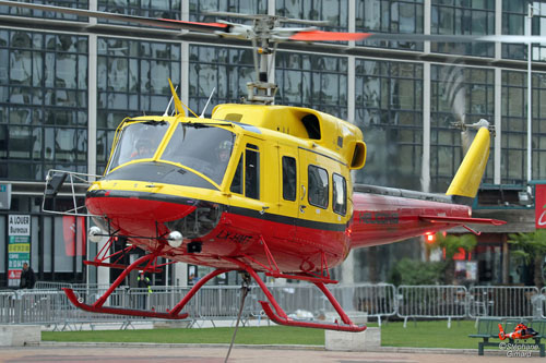 Hélicoptère Bell 212 LX-HMT d'HELICONIA