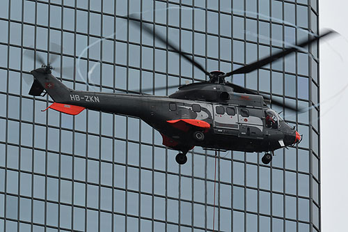 Hélicoptère AS332 SuperPuma HB-ZKN