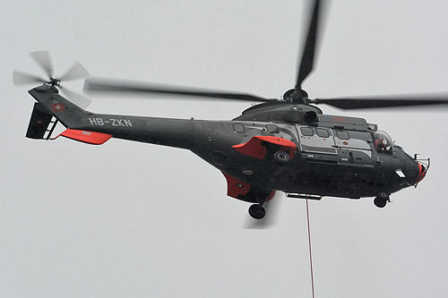 Hélicoptère AS332 SuperPuma HB-ZKN