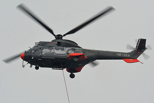 Hélicoptère AS332 SuperPuma HB-ZKN