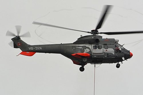 Hélicoptère AS332 SuperPuma HB-ZKN