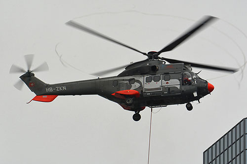 Hélicoptère AS332 SuperPuma HB-ZKN