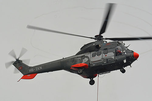 Hélicoptère AS332 SuperPuma HB-ZKN