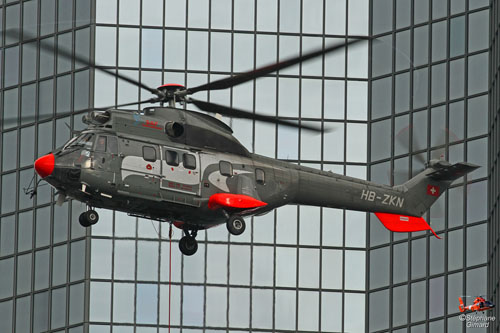 Hélicoptère AS332 SuperPuma HB-ZKN