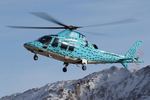 Hélicoptère AW109 Grand F-GPHA de ALPHI HELICOPTERES