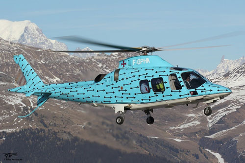 Hélicoptère AW109 Grand F-GPHA de ALPHI HELICOPTERES