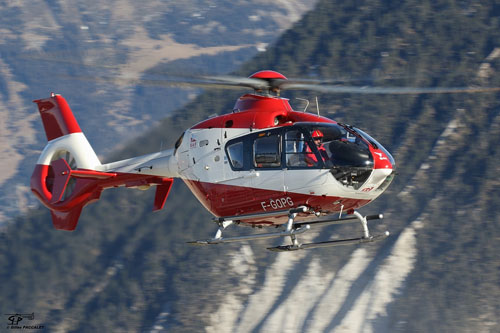 Hélicoptère EC135 F-GOPG de SAF HELICOPTERES