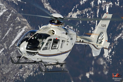 Hélicoptère EC135 F-GUFB de MONT BLANC HELICOPTERES