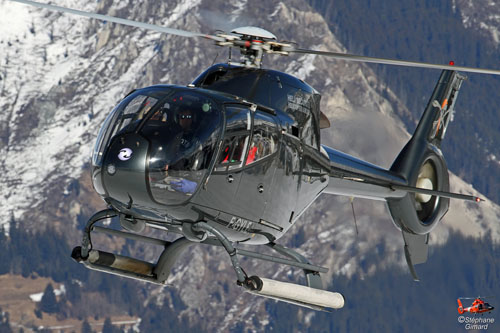 Hélicoptère EC120 F-GYLE de HELISECURITE