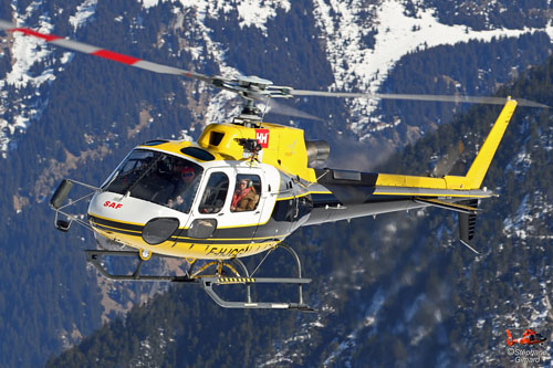 Hélicoptère AS350 B3 Ecureuil F-HJCG de SAF HELICOPTERES