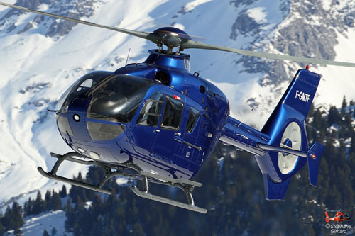 Hélicoptère EC135 F-GMTF de MONT BLANC HELICOPTERES 