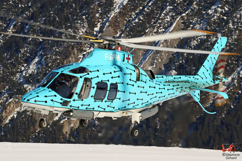 Hélicoptère AW109 Grand F-GPHA de ALPHI HELICOPTERES