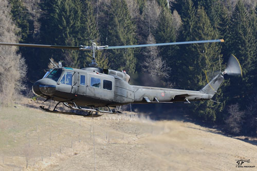 Hélicoptère AB205 de l'armée italienne