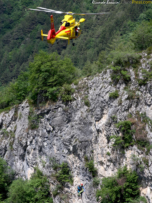 Hélicoptère AS365 N3 Dauphin I-TNBB de Nucleo Elicotteri