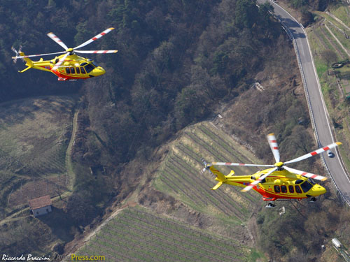 Hélicoptères AW139 I-TNDD et I-TNCC