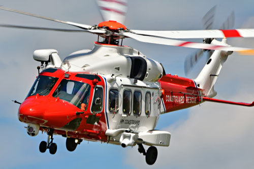 Hélicoptère AW189 HM Coastguard G-MCGO