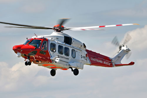 Hélicoptère AW189 HM Coastguard G-MCGO