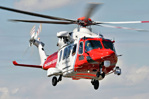 Hélicoptère AW189 HM Coastguard G-MCGO